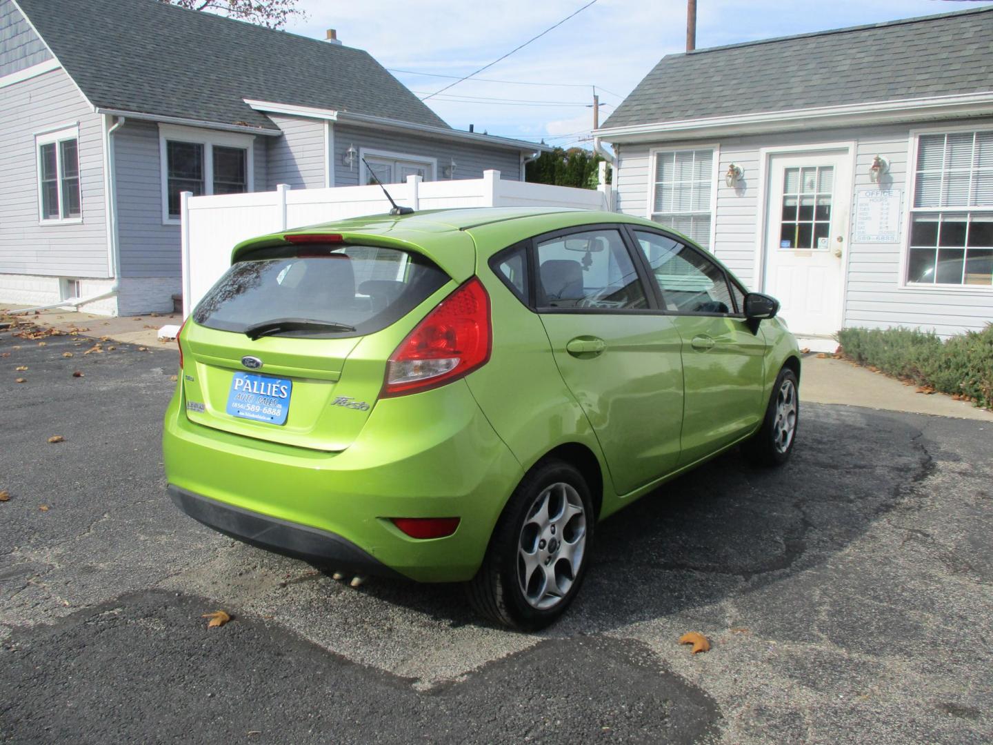 2011 GREEN Ford Fiesta SES Hatchback (3FADP4FJ9BM) with an 1.6L L4 DOHC 16V engine, located at 540a Delsea Drive, Sewell, NJ, 08080, (856) 589-6888, 39.752560, -75.111206 - Photo#7