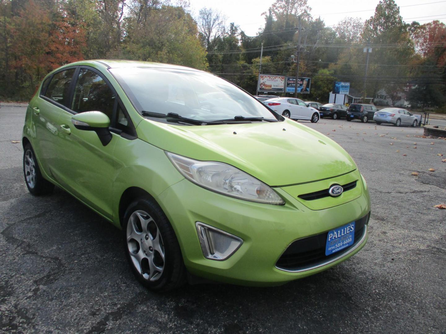 2011 GREEN Ford Fiesta SES Hatchback (3FADP4FJ9BM) with an 1.6L L4 DOHC 16V engine, located at 540a Delsea Drive, Sewell, NJ, 08080, (856) 589-6888, 39.752560, -75.111206 - Photo#9