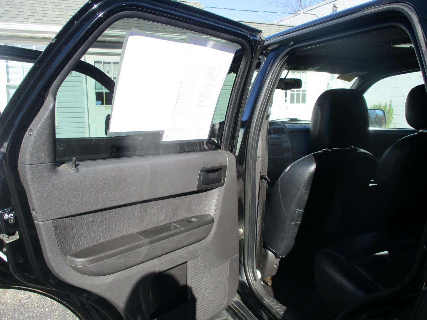 2008 BLACK Ford Escape XLT 4WD V6 (1FMCU93138K) with an 3.0L V6 DOHC 24V engine, 4-Speed Automatic Overdrive transmission, located at 540a Delsea Drive, Sewell, NJ, 08080, (856) 589-6888, 39.752560, -75.111206 - Photo#17