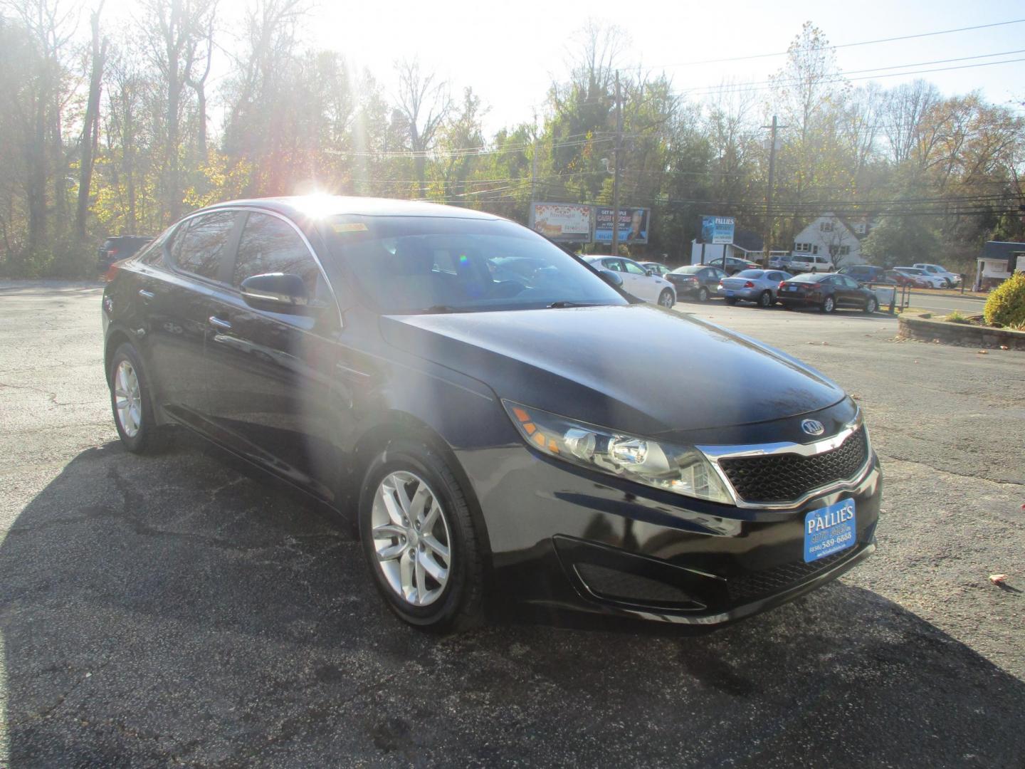 2012 BLACK Kia Optima LX MT (KNAGM4A74C5) with an 2.4L L4 DOHC 16V engine, 6-Speed Manual transmission, located at 540a Delsea Drive, Sewell, NJ, 08080, (856) 589-6888, 39.752560, -75.111206 - Photo#9