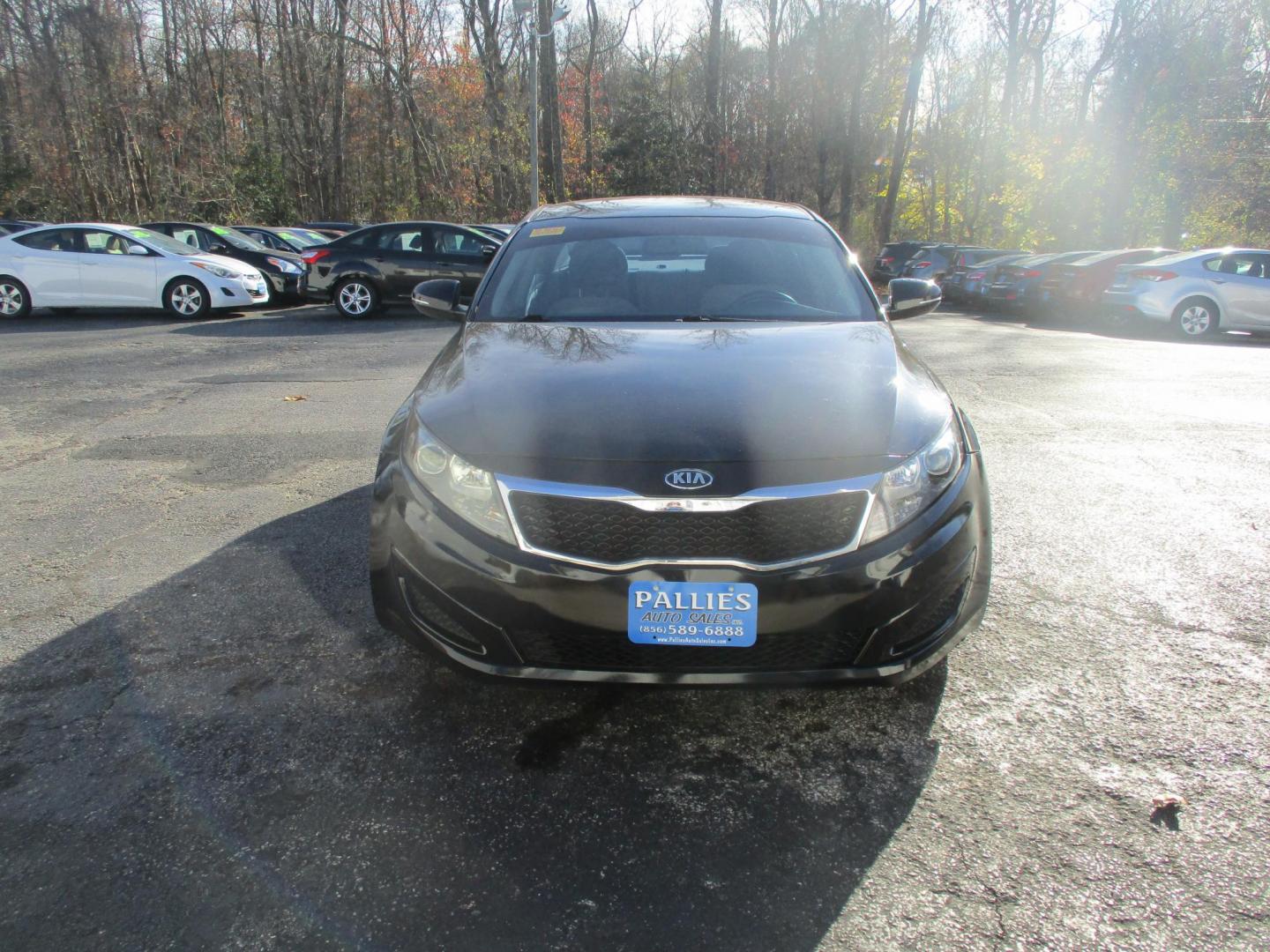 2012 BLACK Kia Optima LX MT (KNAGM4A74C5) with an 2.4L L4 DOHC 16V engine, 6-Speed Manual transmission, located at 540a Delsea Drive, Sewell, NJ, 08080, (856) 589-6888, 39.752560, -75.111206 - Photo#10