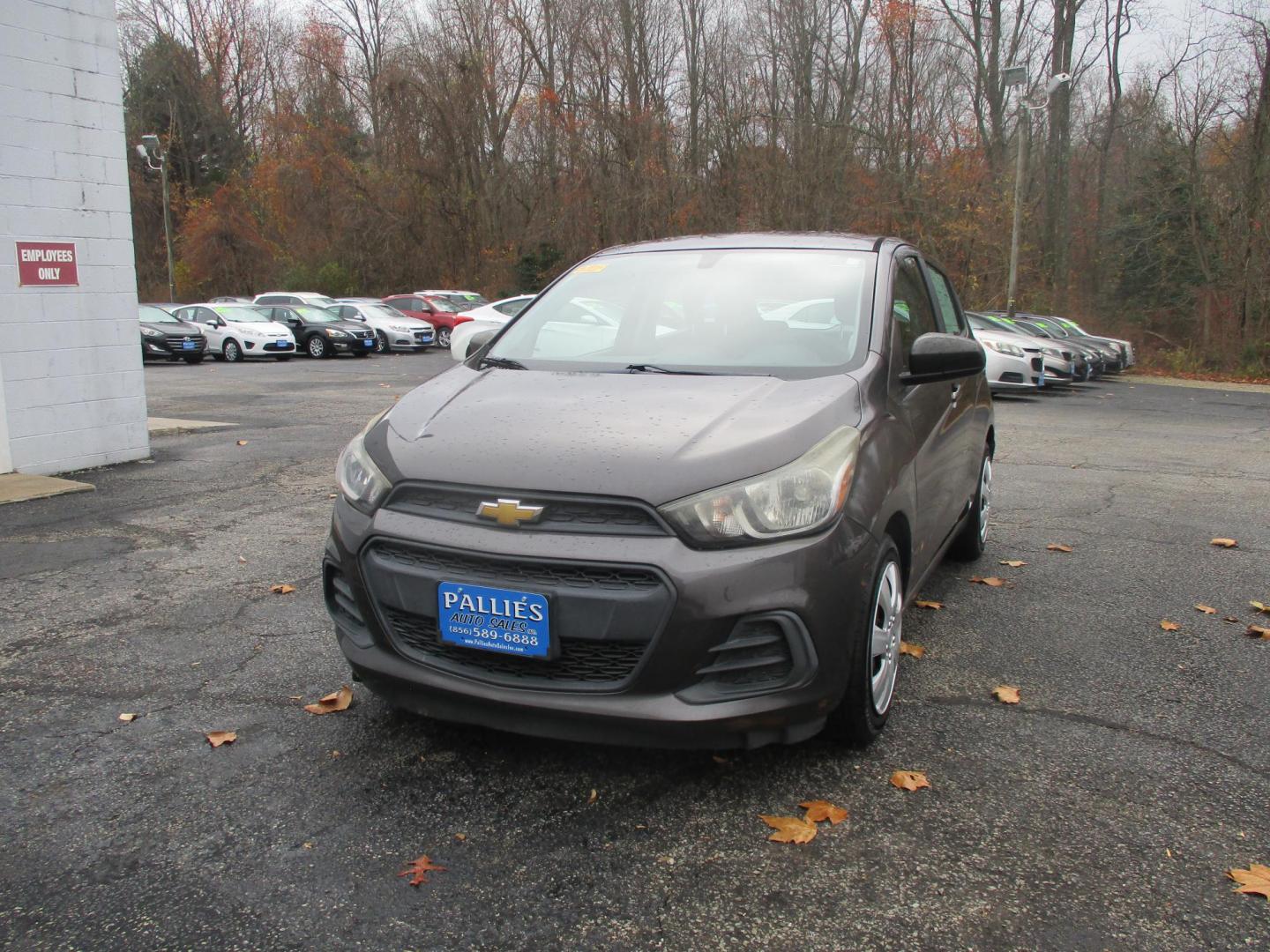 2016 SILVER Chevrolet Spark LS CVT (KL8CB6SA4GC) with an 1.4L L4 16V DOHC engine, CVT transmission, located at 540a Delsea Drive, Sewell, NJ, 08080, (856) 589-6888, 39.752560, -75.111206 - Photo#0