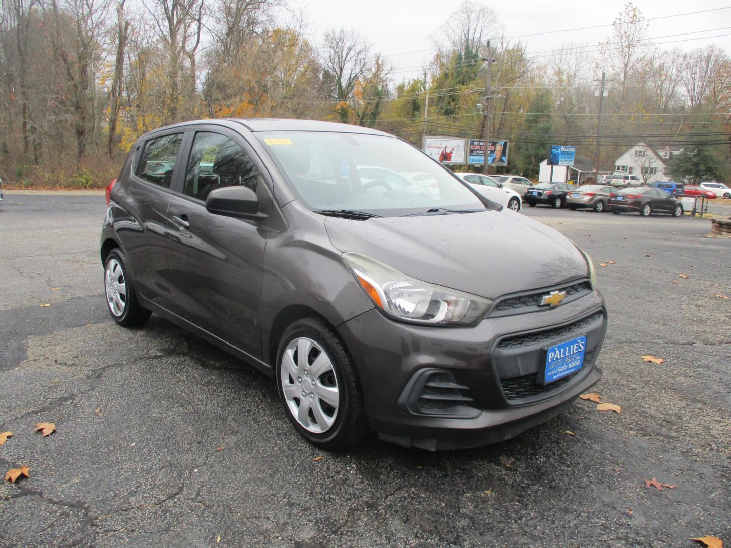 2016 SILVER Chevrolet Spark LS CVT (KL8CB6SA4GC) with an 1.4L L4 16V DOHC engine, CVT transmission, located at 540a Delsea Drive, Sewell, NJ, 08080, (856) 589-6888, 39.752560, -75.111206 - Photo#8