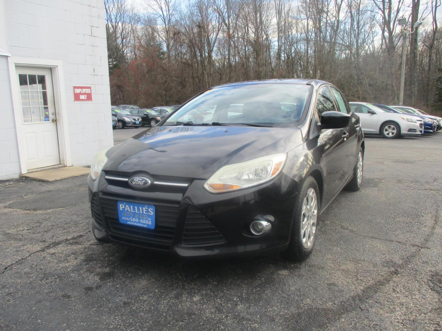 2012 BLACK Ford Focus SE (1FAHP3K29CL) with an 2.0L L4 DOHC 16V engine, located at 540a Delsea Drive, Sewell, NJ, 08080, (856) 589-6888, 39.752560, -75.111206 - Photo#0