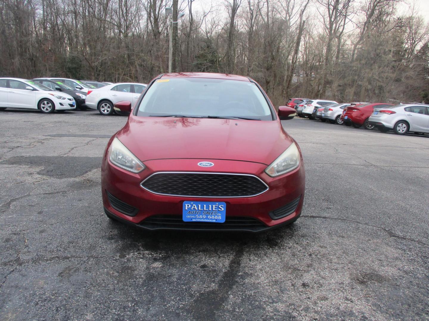 2015 RED Ford Focus SE Sedan (1FADP3F25FL) with an 2.0L L4 DOHC 16V engine, located at 540a Delsea Drive, Sewell, NJ, 08080, (856) 589-6888, 39.752560, -75.111206 - Photo#10