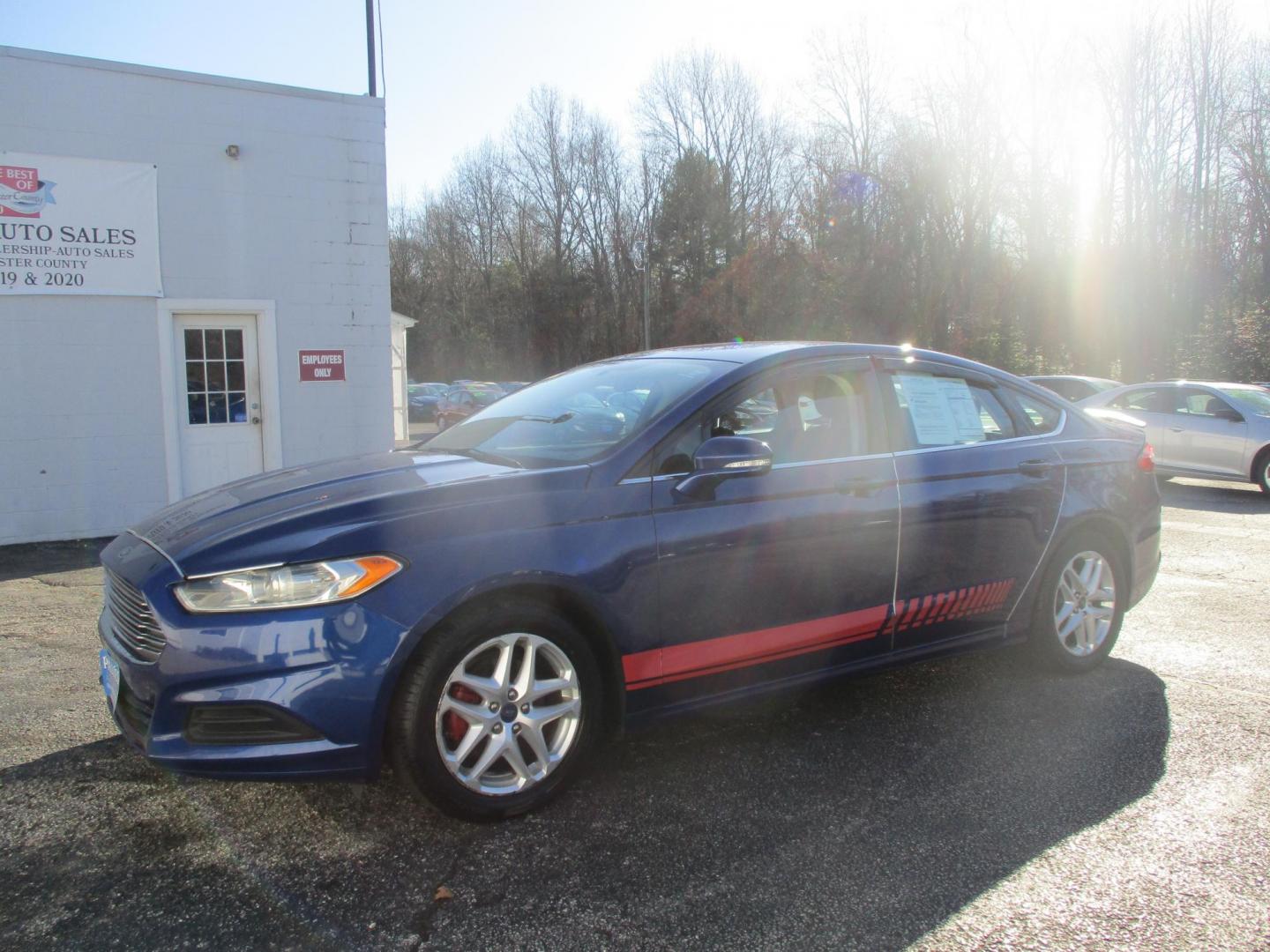 2015 BLUE Ford Fusion SE (3FA6P0HD7FR) with an 1.5L L4 DOHC 16V engine, AUTOMATIC transmission, located at 540a Delsea Drive, Sewell, NJ, 08080, (856) 589-6888, 39.752560, -75.111206 - Photo#0