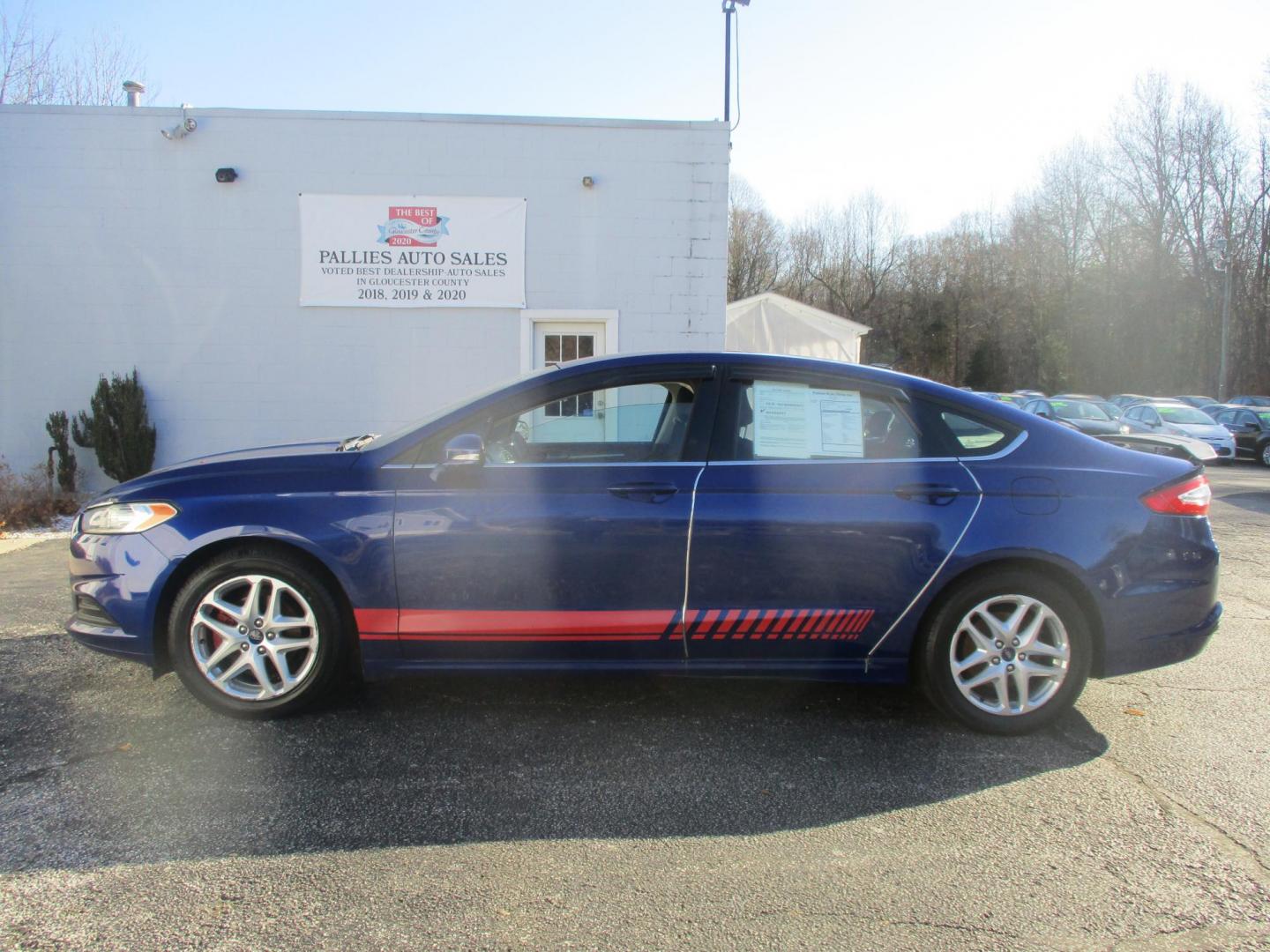 2015 BLUE Ford Fusion SE (3FA6P0HD7FR) with an 1.5L L4 DOHC 16V engine, AUTOMATIC transmission, located at 540a Delsea Drive, Sewell, NJ, 08080, (856) 589-6888, 39.752560, -75.111206 - Photo#2