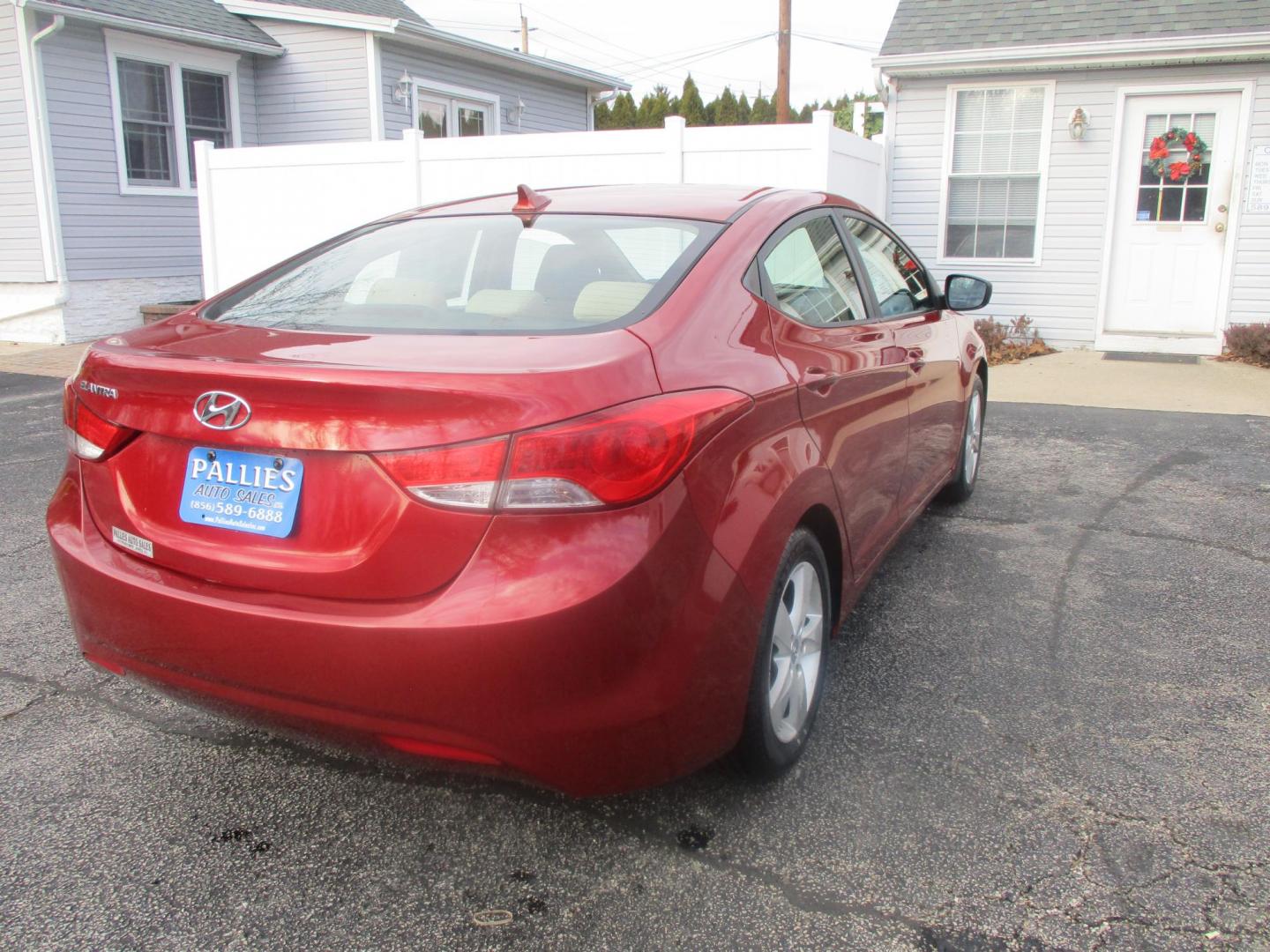 2013 RED Hyundai Elantra GLS A/T (KMHDH4AE0DU) with an 1.8L L4 DOHC 16V engine, 6-Speed Automatic transmission, located at 540a Delsea Drive, Sewell, NJ, 08080, (856) 589-6888, 39.752560, -75.111206 - Photo#26