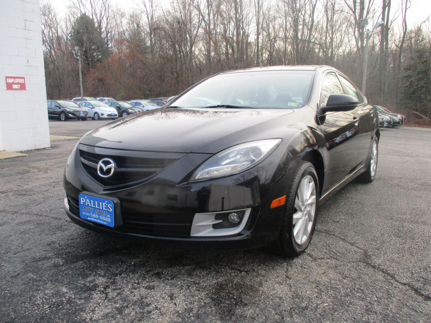 2012 BLACK Mazda MAZDA6 I Touring (1YVHZ8DH3C5) with an 2.5L L4 DOHC 16V engine, 6-Speed Automatic transmission, located at 540a Delsea Drive, Sewell, NJ, 08080, (856) 589-6888, 39.752560, -75.111206 - Photo#0