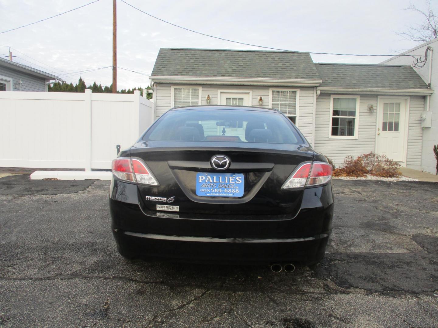 2012 BLACK Mazda MAZDA6 I Touring (1YVHZ8DH3C5) with an 2.5L L4 DOHC 16V engine, 6-Speed Automatic transmission, located at 540a Delsea Drive, Sewell, NJ, 08080, (856) 589-6888, 39.752560, -75.111206 - Photo#4