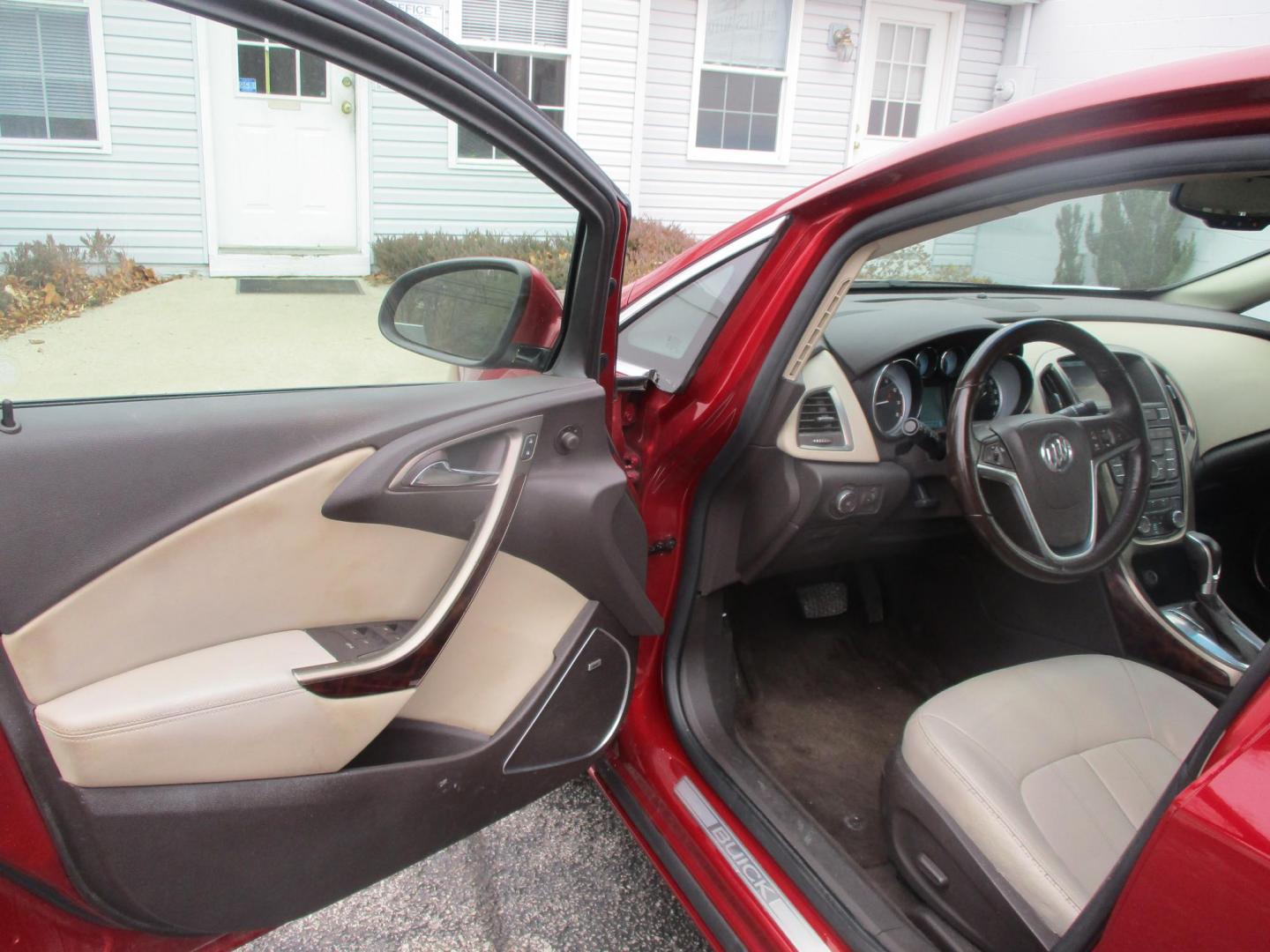 2012 RED Buick Verano Leather (1G4PS5SK3C4) with an 2.4L L4 DOHC 16V FFV engine, 6-Speed Automatic transmission, located at 540a Delsea Drive, Sewell, NJ, 08080, (856) 589-6888, 39.752560, -75.111206 - Photo#13