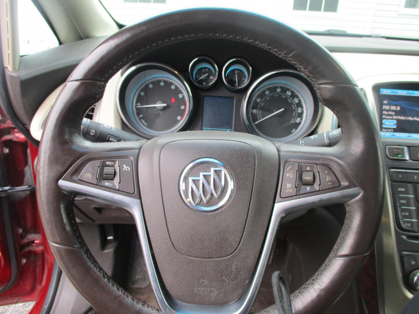 2012 RED Buick Verano Leather (1G4PS5SK3C4) with an 2.4L L4 DOHC 16V FFV engine, 6-Speed Automatic transmission, located at 540a Delsea Drive, Sewell, NJ, 08080, (856) 589-6888, 39.752560, -75.111206 - Photo#17