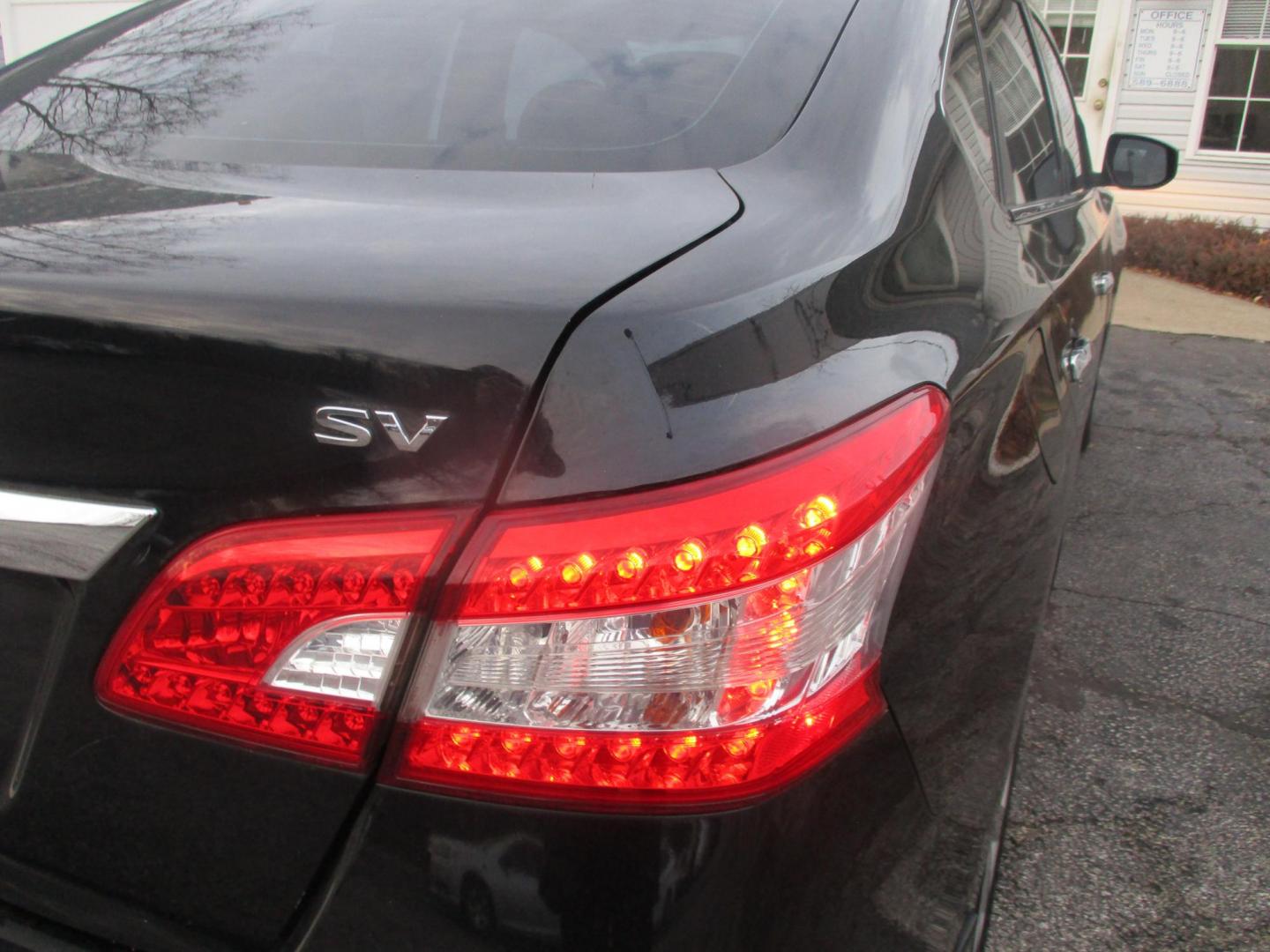 2015 BLACK Nissan Sentra S 6MT (3N1AB7AP0FY) with an 1.8L L4 SFI DOHC 16V engine, 6-Speed Manual transmission, located at 540a Delsea Drive, Sewell, NJ, 08080, (856) 589-6888, 39.752560, -75.111206 - Photo#6