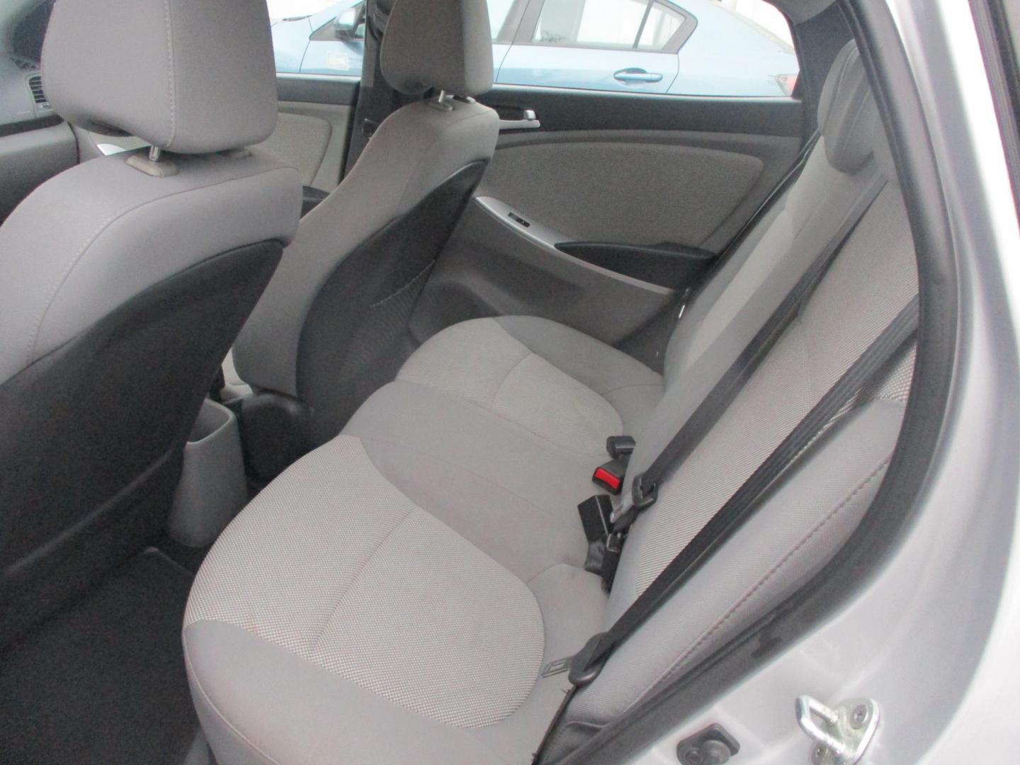 2013 GRAY Hyundai Accent GLS 4-Door (KMHCT4AE8DU) with an 1.6L L4 DOHC 16V engine, located at 540a Delsea Drive, Sewell, NJ, 08080, (856) 589-6888, 39.752560, -75.111206 - Photo#15