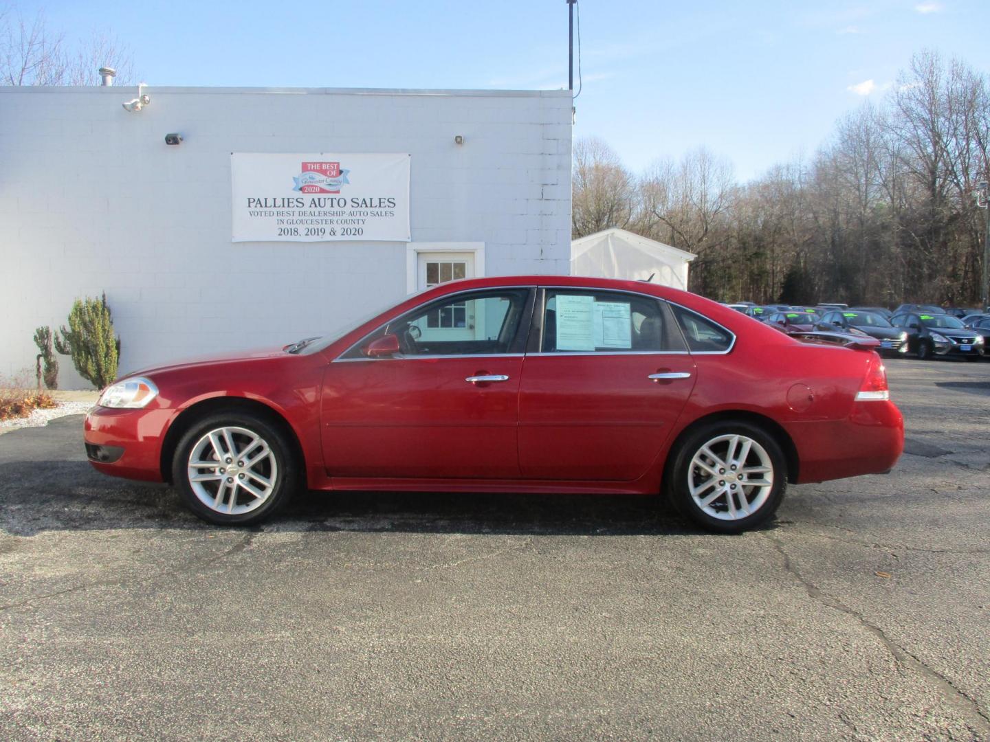 2014 RED Chevrolet Impala LTZ (2G1WC5E37E1) with an 3.6L V6 DOHC 16V FFV engine, 6-Speed Automatic transmission, located at 540a Delsea Drive, Sewell, NJ, 08080, (856) 589-6888, 39.752560, -75.111206 - Photo#1