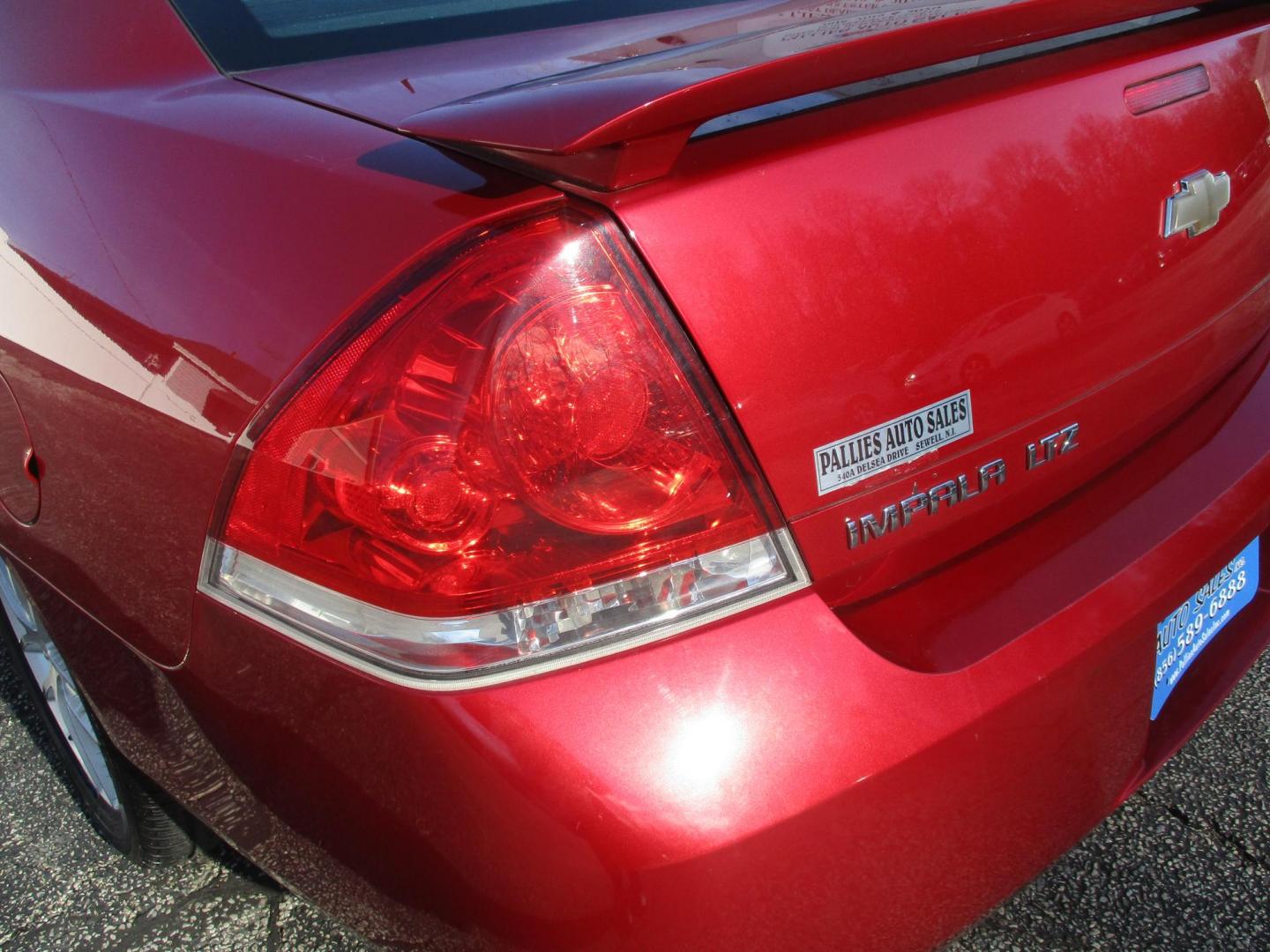 2014 RED Chevrolet Impala LTZ (2G1WC5E37E1) with an 3.6L V6 DOHC 16V FFV engine, 6-Speed Automatic transmission, located at 540a Delsea Drive, Sewell, NJ, 08080, (856) 589-6888, 39.752560, -75.111206 - Photo#3