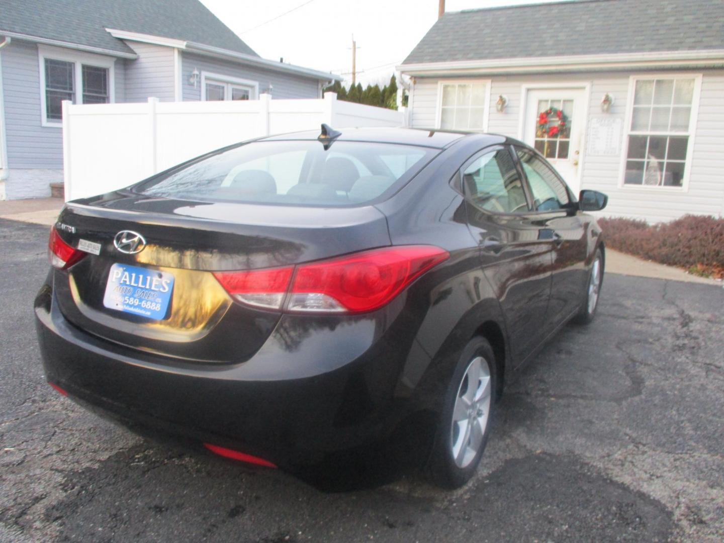 2013 BLACK Hyundai Elantra Limited (5NPDH4AE7DH) with an 1.8L L4 DOHC 16V engine, 6-Speed Automatic transmission, located at 540a Delsea Drive, Sewell, NJ, 08080, (856) 589-6888, 39.752560, -75.111206 - Photo#7